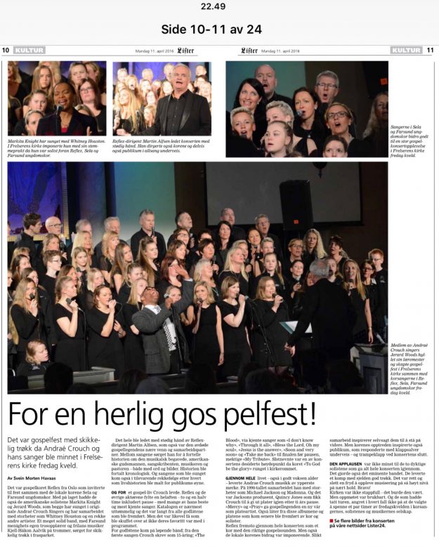 Crouch Story Farsund Lister